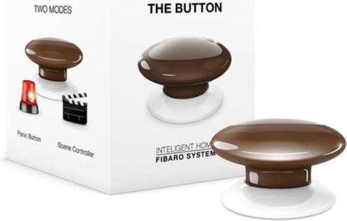 Produktbild Fibaro The Button braun