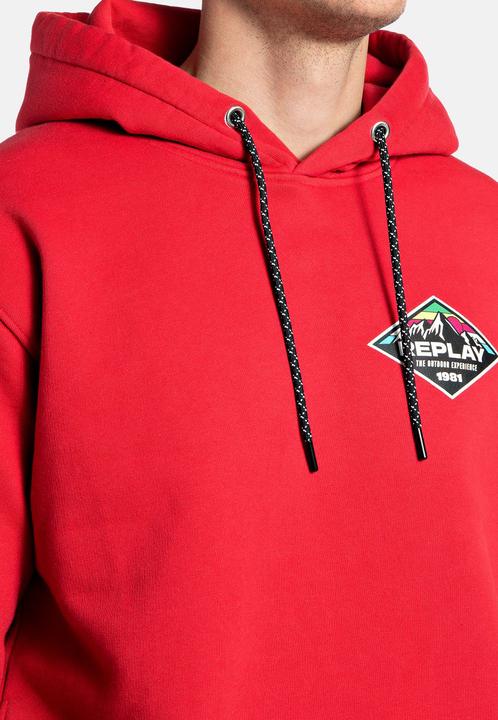 Actual product image Replay Kapuzensweatshirt Hoodie mit Logoprint und Kapuze (L)