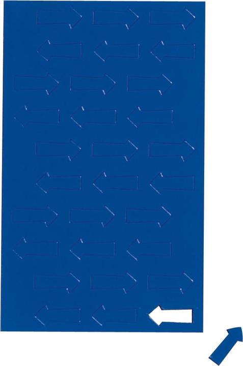 Immagine prodotto Supermagnete Super magnete simboli magnetici freccia piccola blu (30 x)