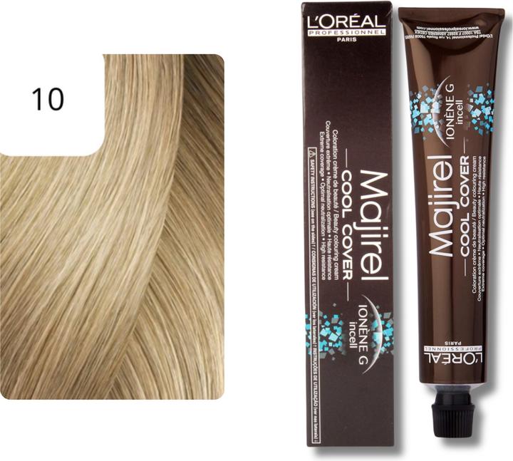 Immagine prodotto L'Oréal Professionnel Majirel Cool Cover (Biondo platino 10)