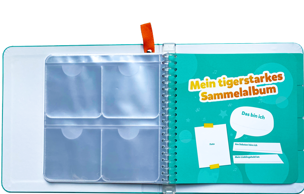 Produktbild Tigermedia Sammelalbum für Tigercards (Deutsch)