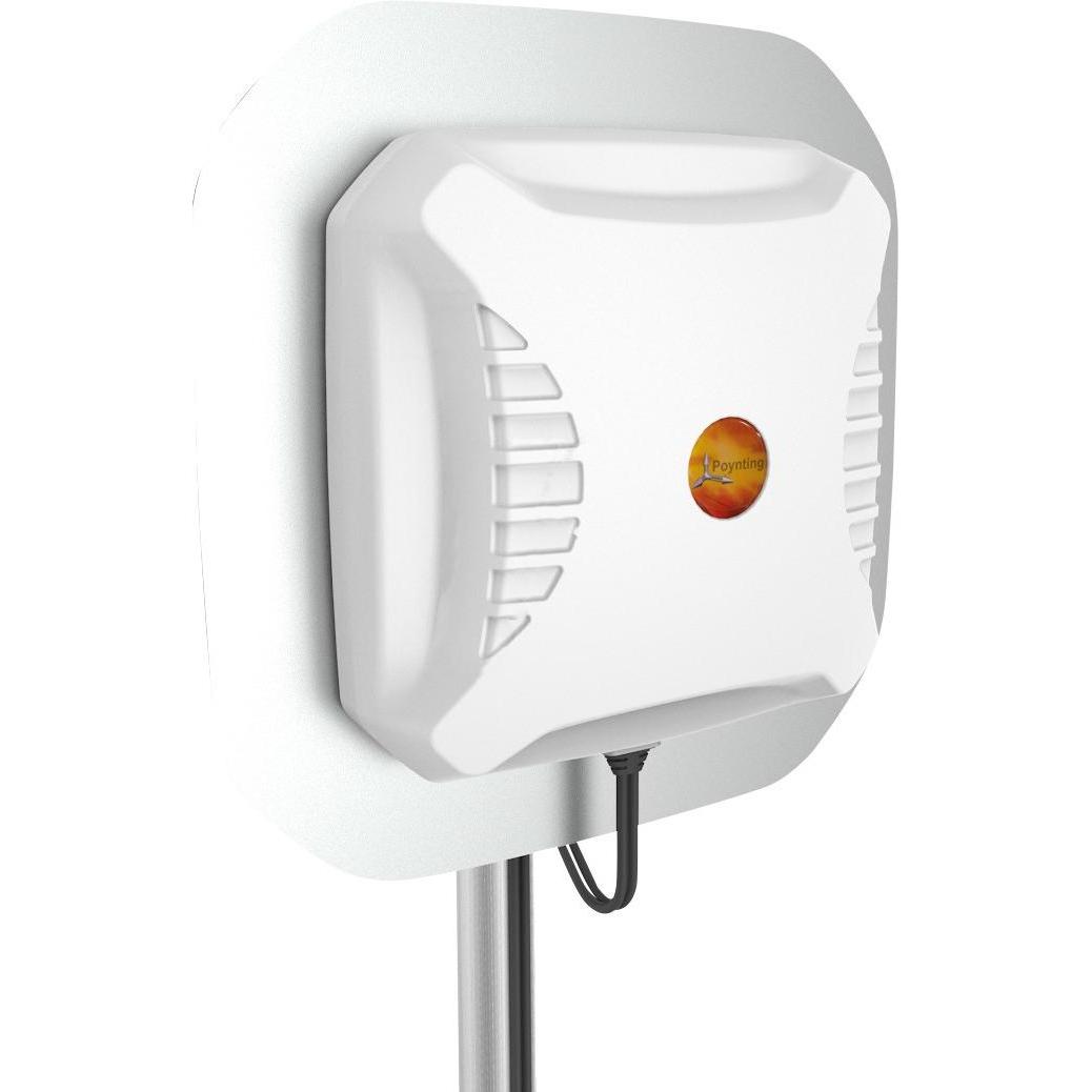 Poynting Antenna GSM 8dbi Cross Polarizzata Flatpatch Antenna LTE XPOL-16 IP65 5m (4G, 2G, 3G), Antenna WiFi