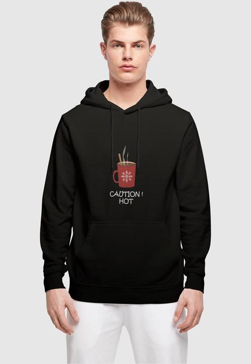 Produktbild Merchcode Caution Hot Basic Hoody - 113279 (M)