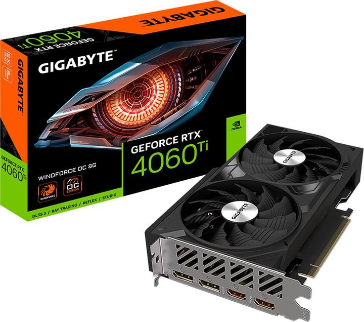 Produktbild Gigabyte RTX 4060 Ti WindForce OC (8 GB)