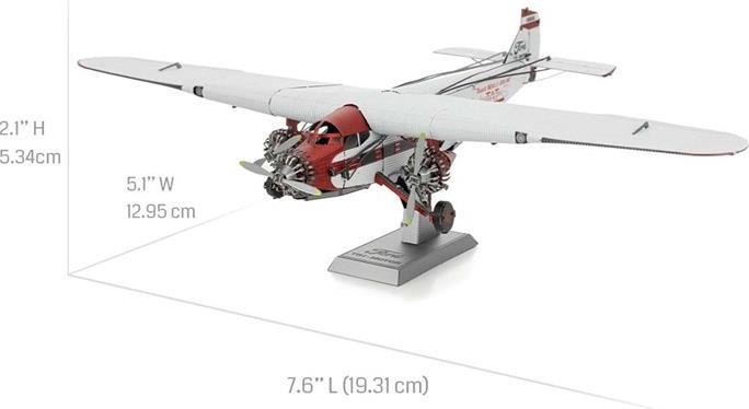 Actual product image Metal Earth Ford trimotor