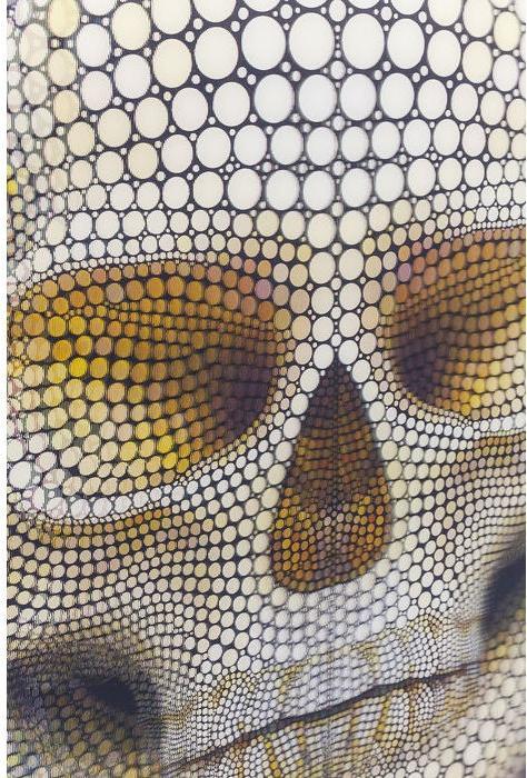 Produktbild Kare Design 3D Skull (60 x 60 cm)