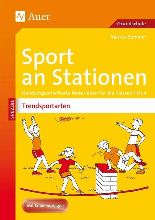 Produktbild Sport an Stationen Spezial Trendsportarten 1-4 (Deutsch, Markus Sommer, 2015)