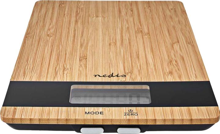 Actual product image Nedis Kitchen Scales Digital Wood/Plastic Wood Wood