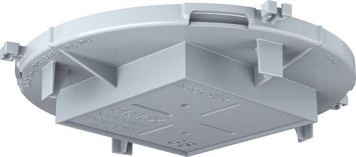 Actual product image Kaiser KAI 1281-08 Installation housing, HaloX 100 front part ceiling outlet Ã68x68mm for in-situ concrete