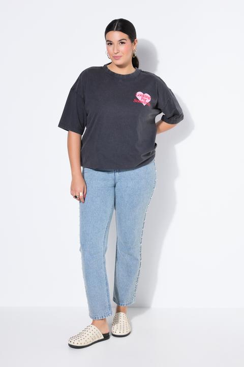 Immagine prodotto Studio Untold Mom jeans con cinque tasche e perline (48)