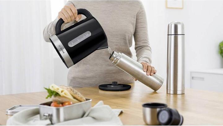 Image du produit Bosch Hausgeräte TWK6A513 bouilloire électrique Noir, Acier inoxydable (1.70 l)