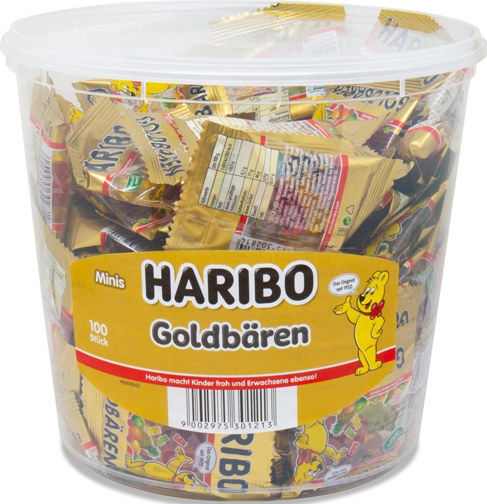 Haribo Golden Bears (100 pcs., 1000 g)
