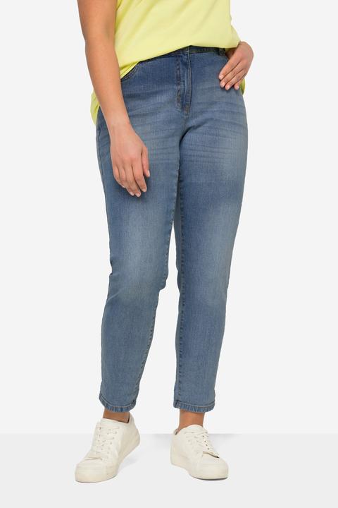 Actual product image Angel of Style Wide Leg 5-Pocket Boyfriend Jeans (52)