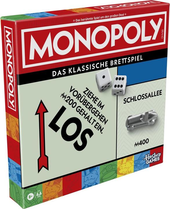 Actual product image Hasbro Gaming Monopoly Classic Refresh (German, 2 - 6 Players)