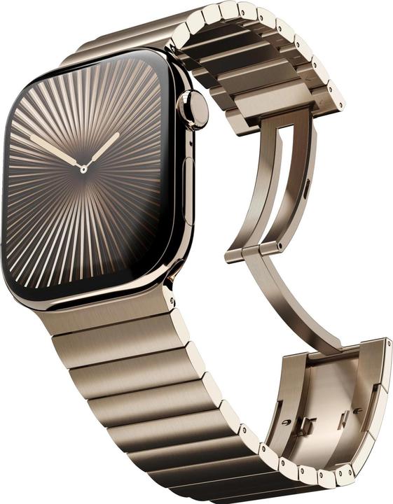 Produktbild Vonmählen Edelstahl Gliederarmband Pro für Apple Watch 40/41/42mm, gold (Edelstahl)