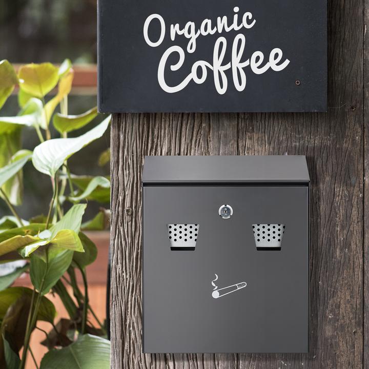 Actual product image Relaxdays Wall ashtray