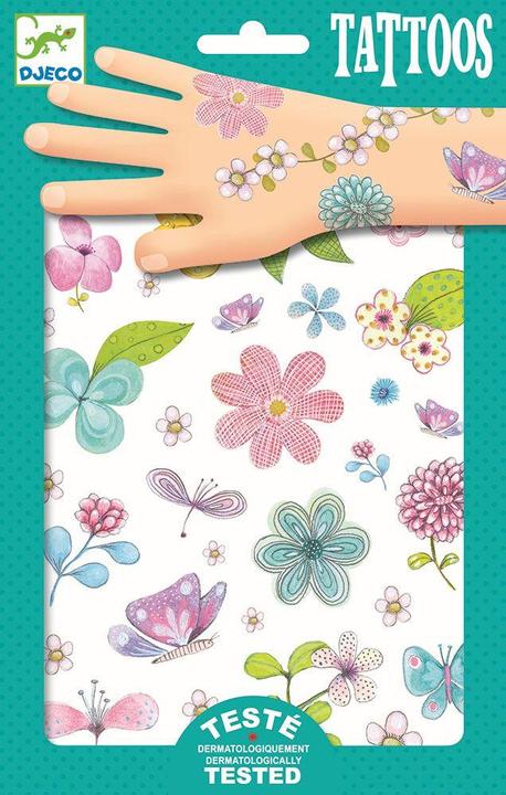 Djeco Tattoos flowers