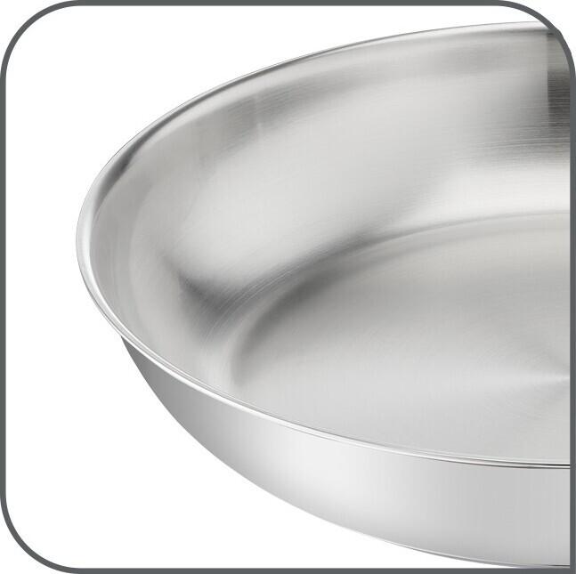 Produktbild Tefal Virtuoso Bratpfanne 28 cm, unversiegelt (28 cm, Bratpfanne, Edelstahl)