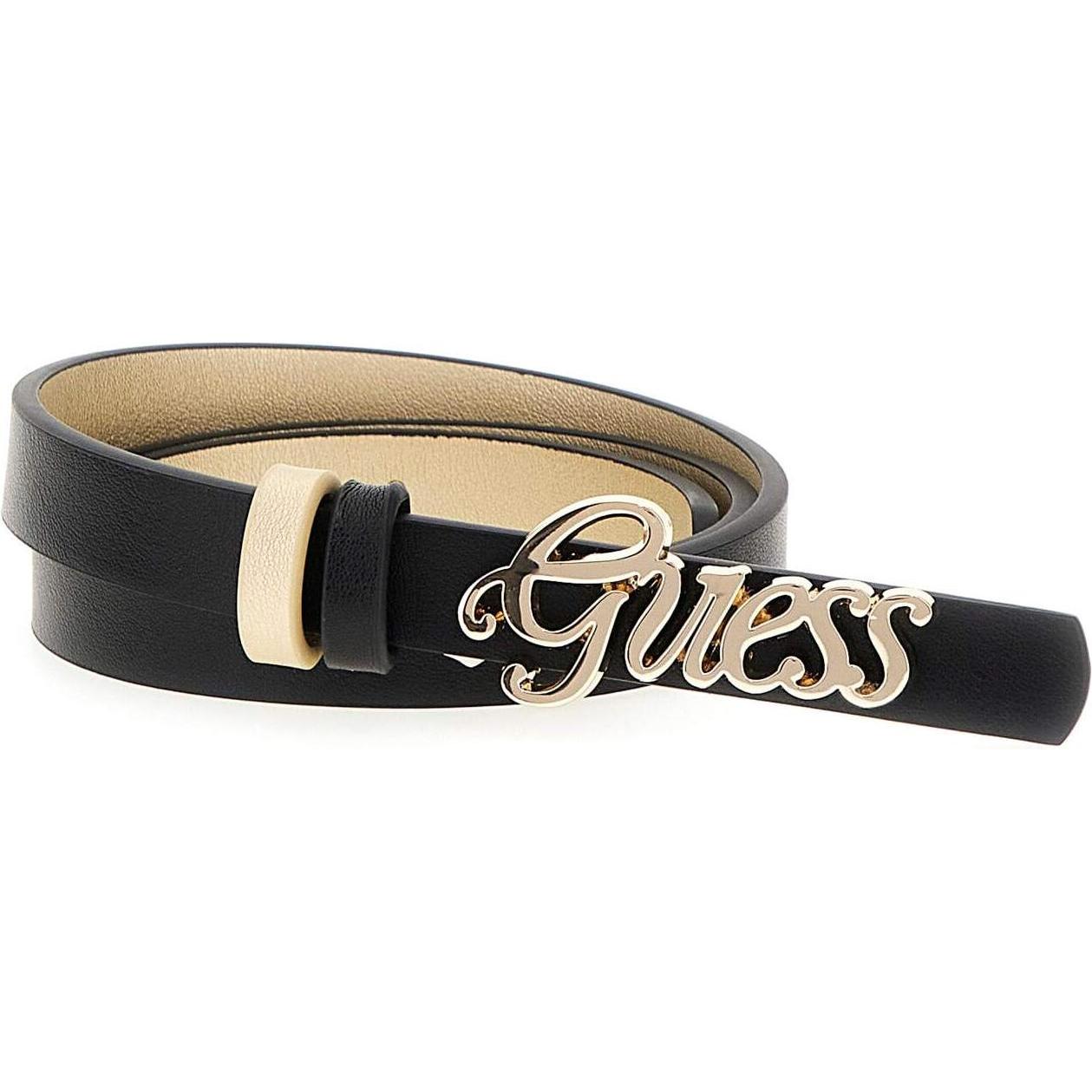 Guess, Gürtel, Kindergürtel, Schwarz, (L)