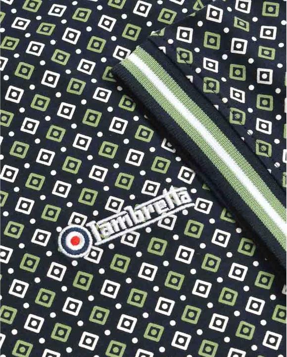 Produktbild Lambretta Poloshirt Gross und Hoch (4XL)