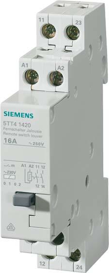 Produktbild Siemens SIEM 5TT41420 FERNSCH.JALOUSIE 2S AC230V