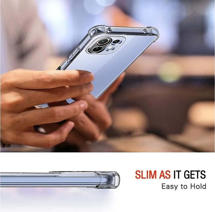 Actual product image Screenguard Xiaomi 11 Lite 5G NE Case Crystal Soft Airbag Bumper (Xiaomi 11 Lite 5G NE)