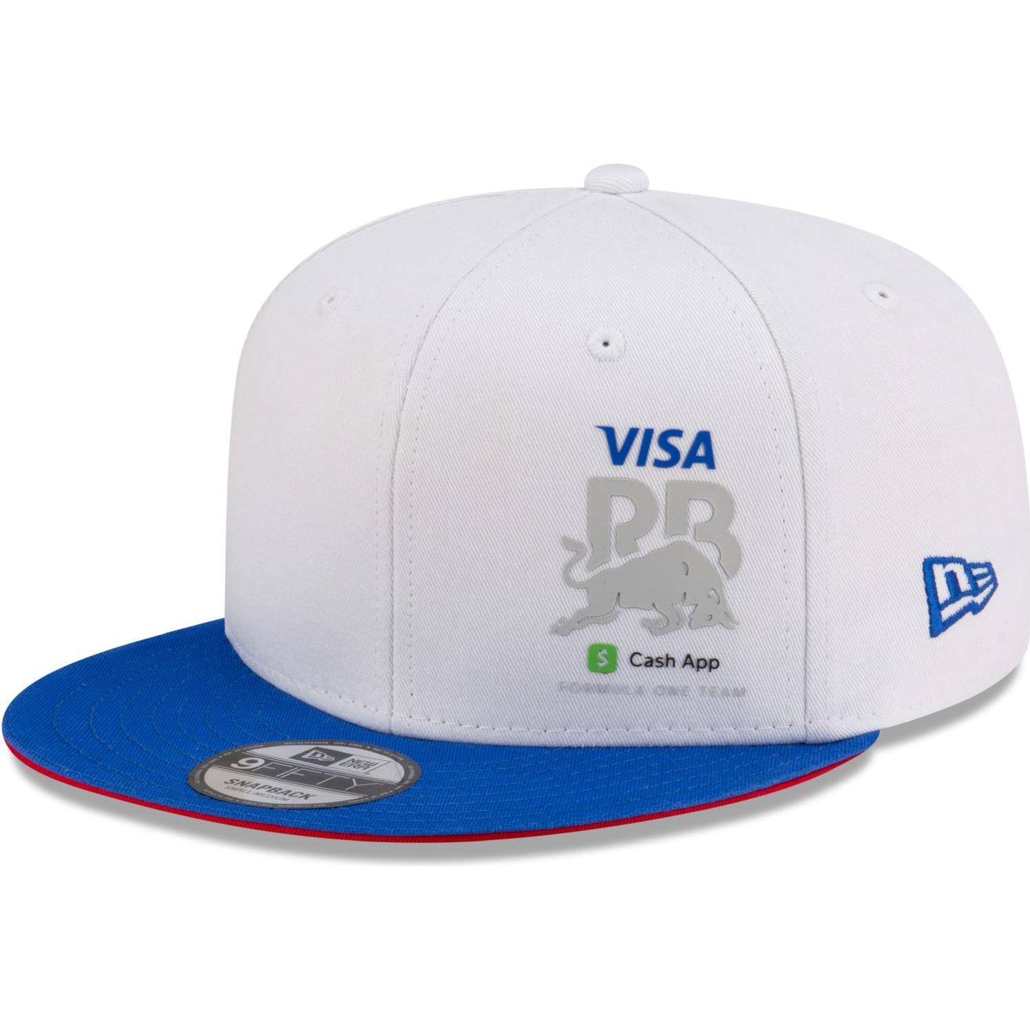 Thumbnail - New Era, Herren, Cap, 9Fifty Snapback Cap - VISA CASH APP Racing Bulls - S, Weiss, (M)