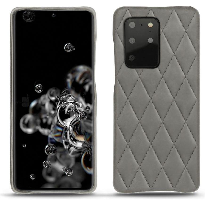 Noreve Lederschutzhülle (Samsung Galaxy S20+ 5G), Smartphone Hülle, Grau