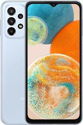 Actual product image Samsung Galaxy A23 5G (128 GB, Light blue, 6.60", Dual SIM, 5G)