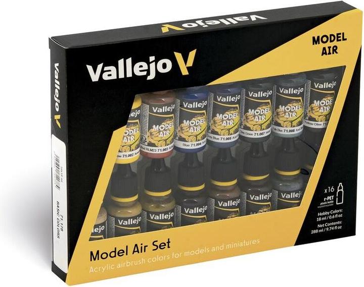 Produktbild Vallejo Model Air - Basis-Farben