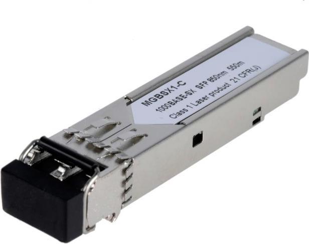 Actual product image MicroOptics Compatible Gigabit Ethernet SX SFP Transceiver, Cisco SB Compatible