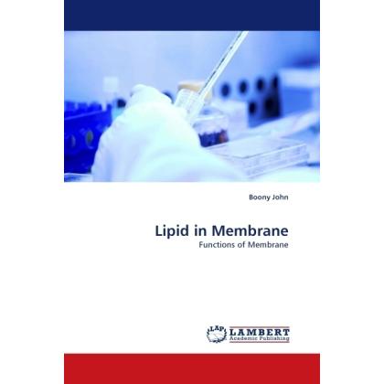 Thumbnail - Lipid in Membrane, Fachbücher von Boony John