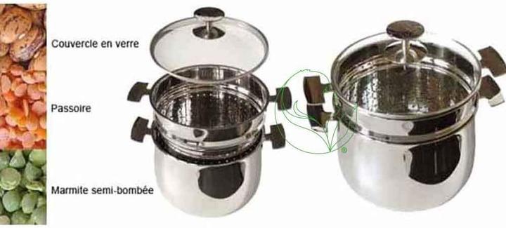 Image du produit Baumstal Cuisseur à riz et légumineuses avec cuisson vapeur