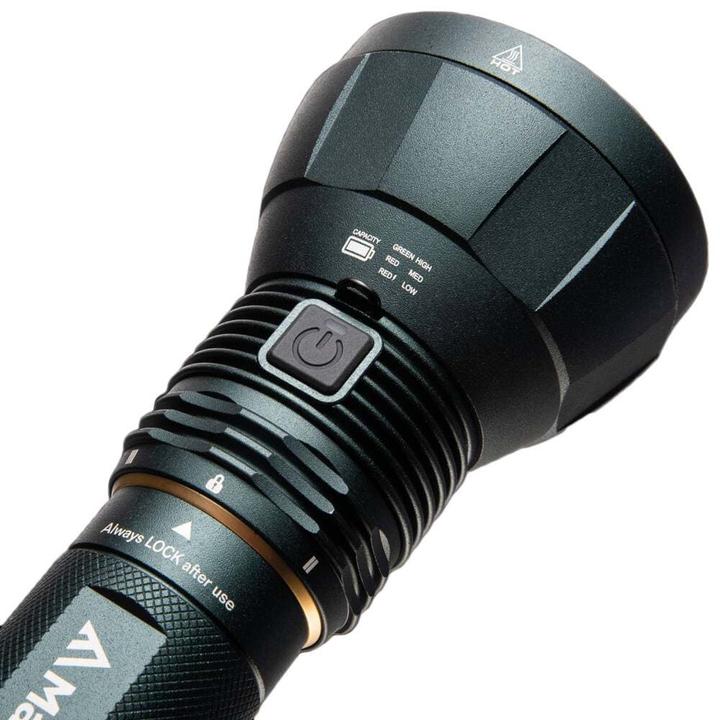 Actual product image Mactronic 11600lm rechargeable flashlight Blitz K12 (27.30 cm, 11600 lm)