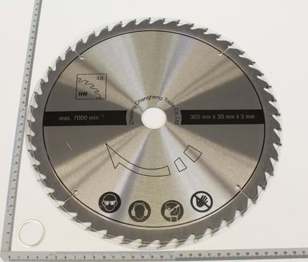 Actual product image Scheppach HW circular saw blade