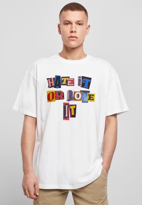 Immagine prodotto Urban Classics Maglietta oversize Hate it or Love it - 119383 (XL)