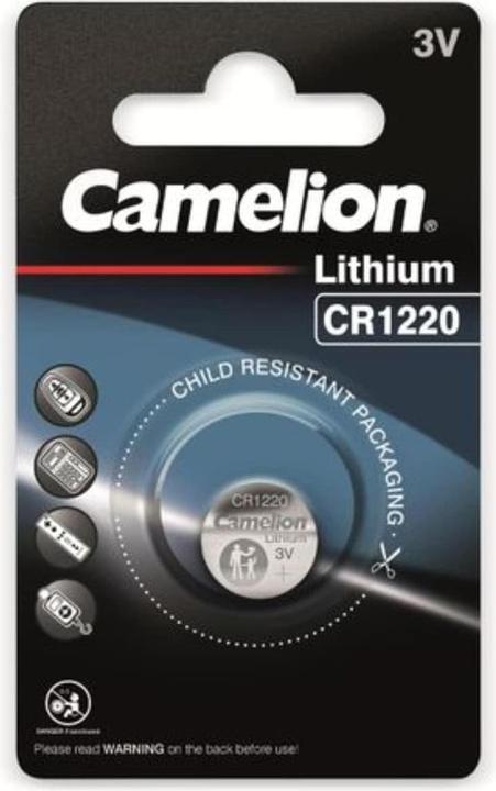 Image du produit Camelion Pile CR1220 Lithium ( 1 pc.) (1 pcs, CR1220, 38 mAh)