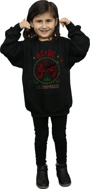 Produktbild AC/DC Christmas For Those Sweatshirt Mädchen (128)