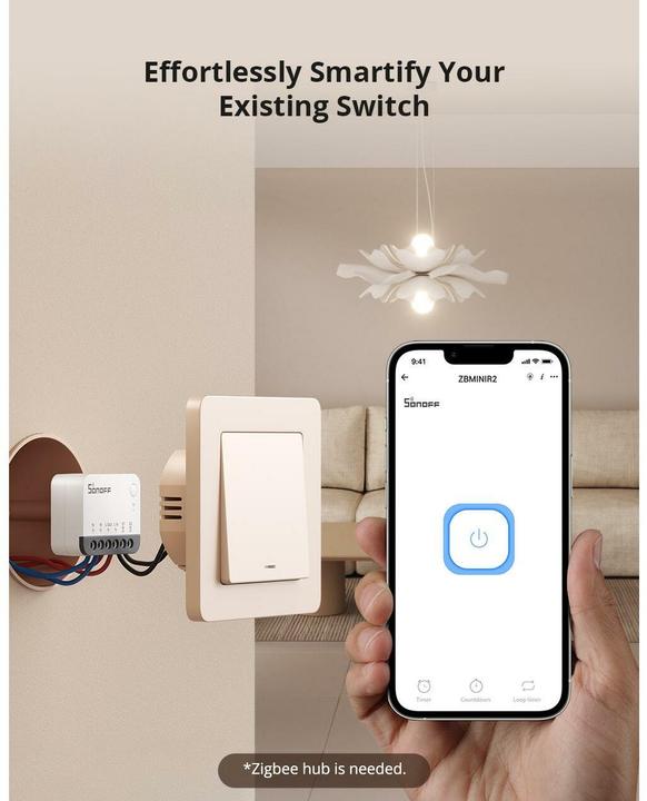 Image du produit Sonoff Zbminir2 (Actionneur de commutation)