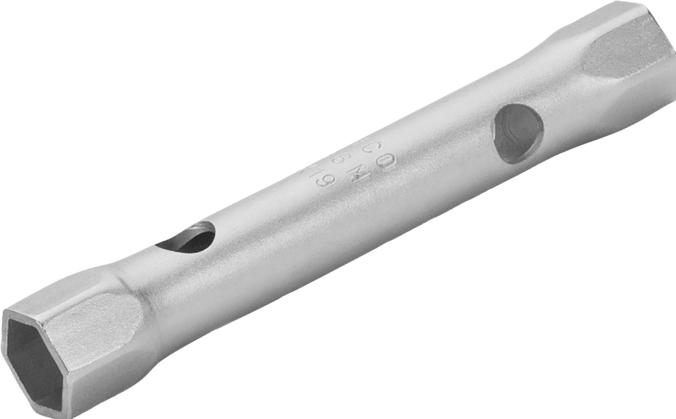 Image du produit Irimo Clé tubulaire à douille double, 30 mm × 34 mm, chromée, 210 mm (34 mm)