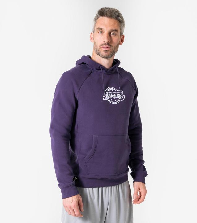 Tarmak Damen/Herren Hoodie NBA Los Angeles Lakers - Hoodie 900 rosa/violett