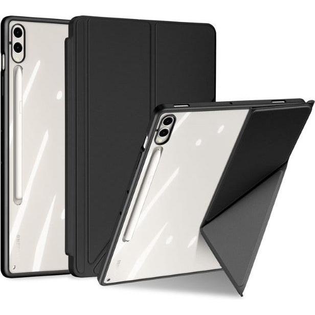 Dux Ducis Magi Series Bookover (Galaxy Tab S9+, Galaxy Tab S9 FE+), Tablet Hülle, Schwarz