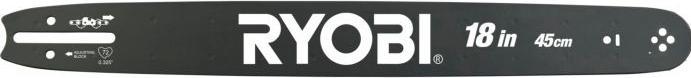 Actual product image Ryobi 5132002477 RAC231 45cm / 18" Kettensägenschwert (Chainsaw, Chainsaw Sword)