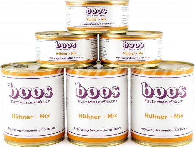 Actual product image Lunderland Boos Tin Chicken Mix (Adult, 5 pcs., 4000 g)
