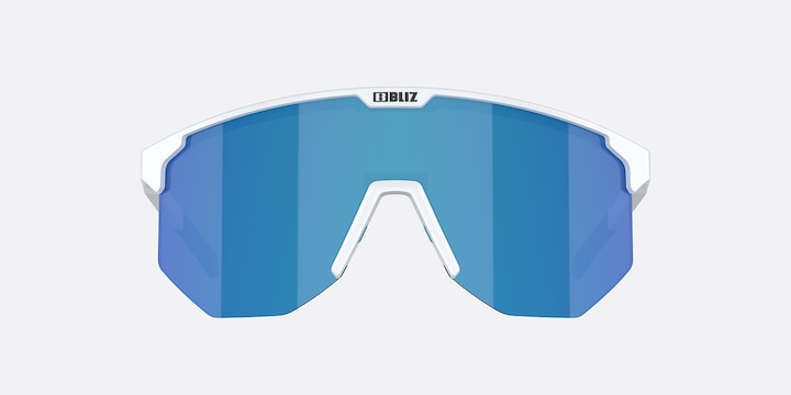Actual product image Bliz Hero Small (matt white, Brown, Blue)
