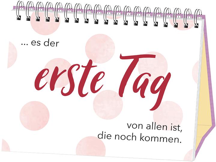 Produktbild Heute wird ein schöner Tag, weil... (Deutsch, GRAFIK WERKSTATT Das Original, 2019)