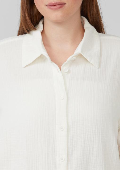 Produktbild S.Oliver Bluse Hemdbluse aus Musselin im Oversize-Schnitt (52)