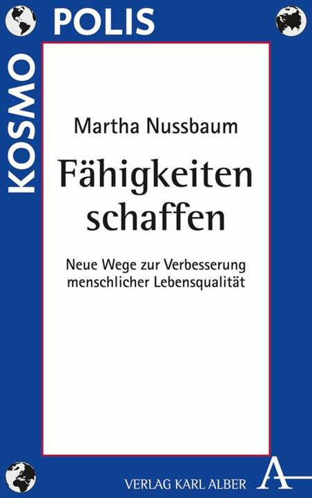 Produktbild Fähigkeiten schaffen (Deutsch, Martha Nussbaum, 2015)