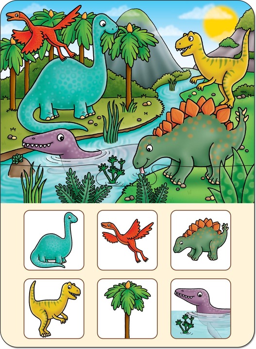 Actual product image Orchard ORC0036IT - - La Tombola dei Dinosauri