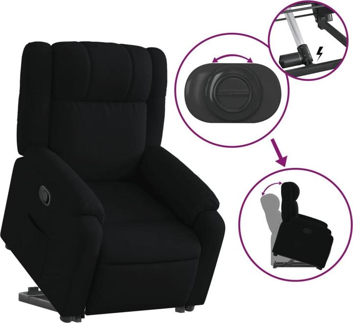 Image du produit vidaXL Relaxsessel mit Aufstehhilfe